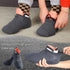 SATINIOR 4 Pairs Over Sneaker Dance Shoe Socks Dance Shoe Covers Ballroom Dancing Socks...